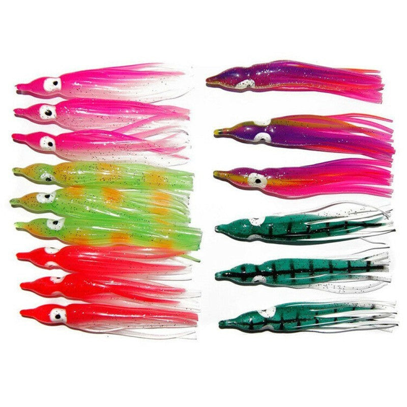 Fishing Lures Tools Fake Octopus