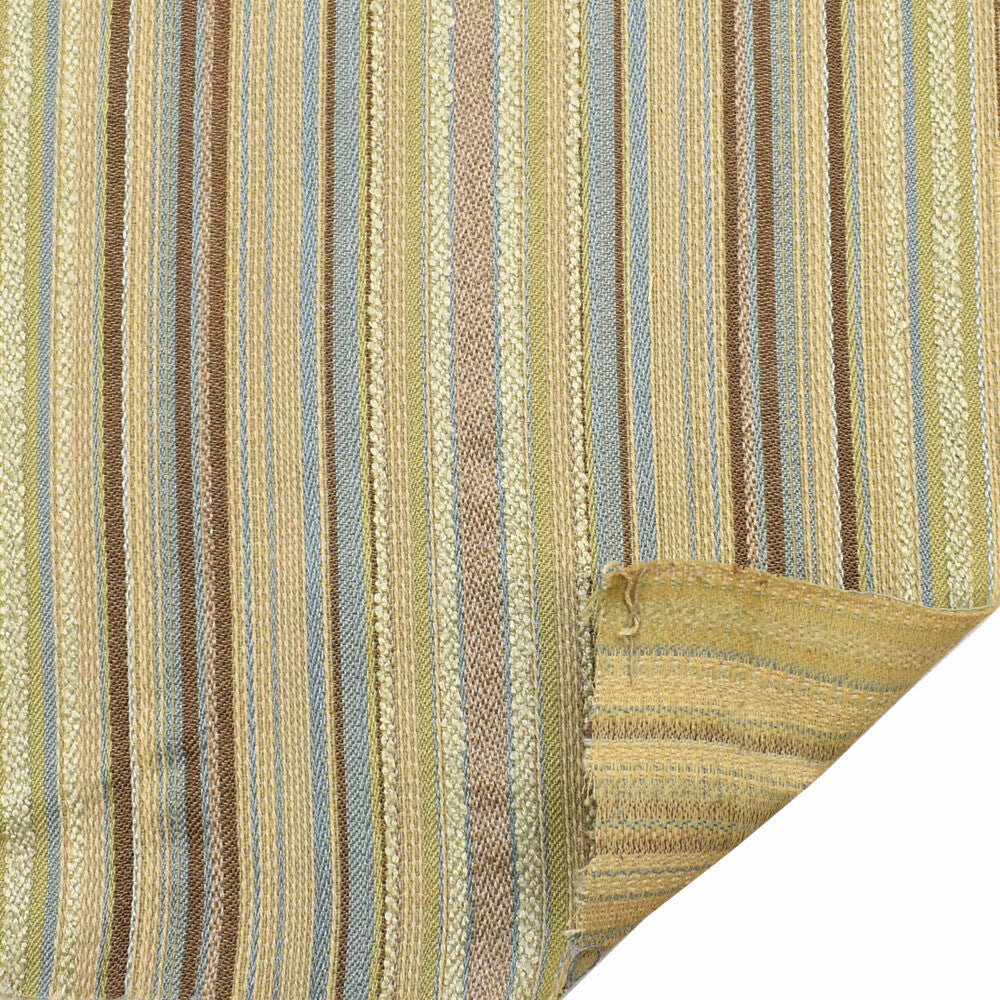 Valdese Boat Woven Pattern Fabric | Striped Radar Mystic 59 Inch (YD)O