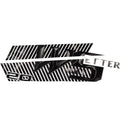 Malibu Boat Graphic Decal Wakesetter 20 Black by Malibu
