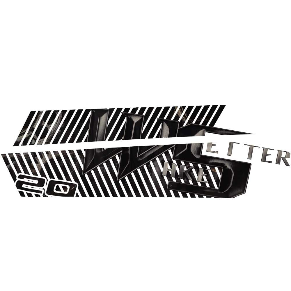 Malibu Boat Graphic Decal Wakesetter 20 Black by Malibu