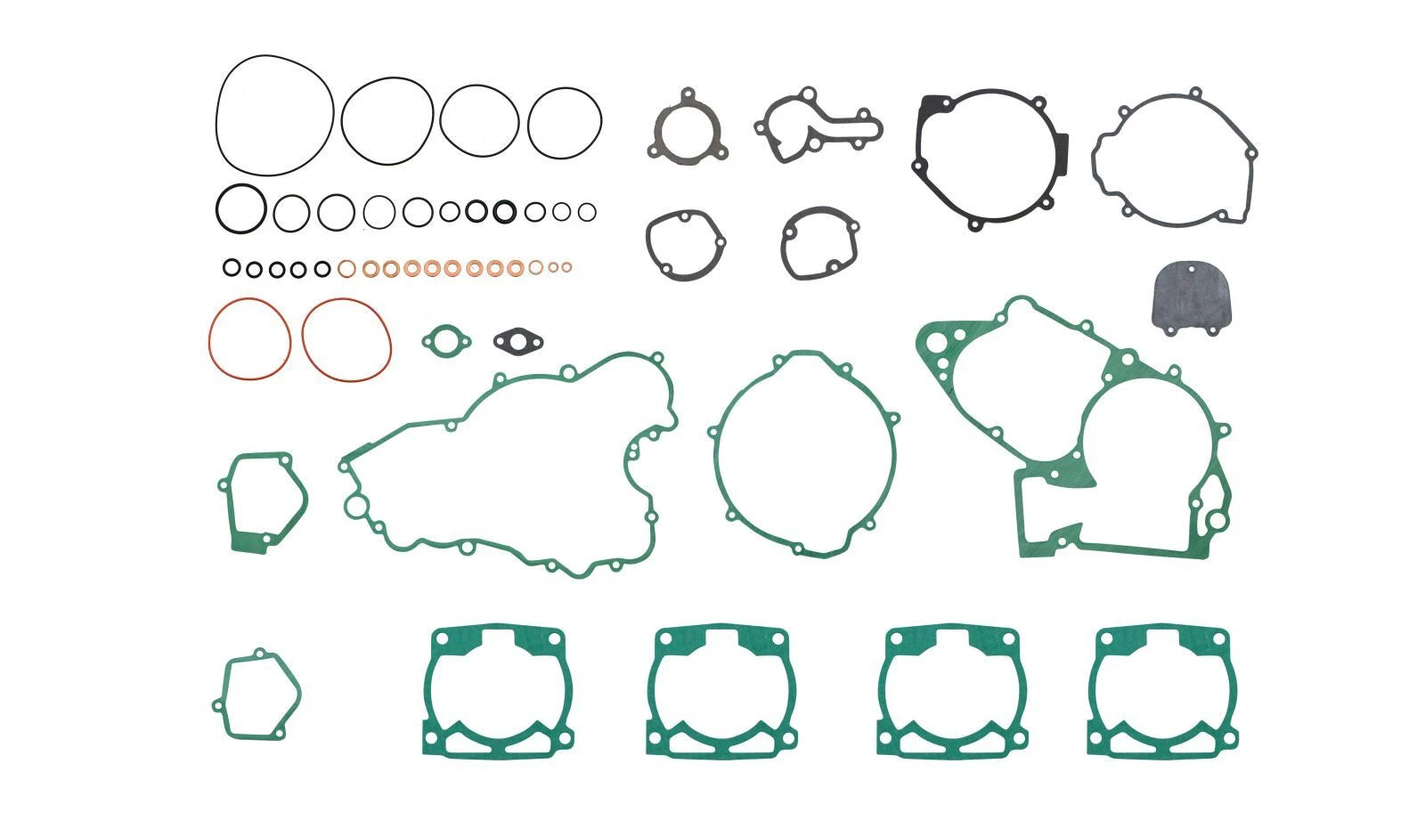 Centauro Full Gasket Set For Ktm 250 Sx (Usd Forks) 2000 - 2002