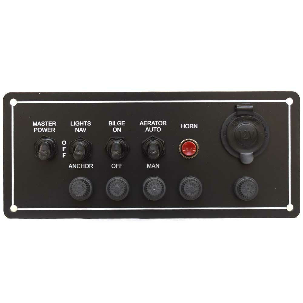 Crestliner Toggle Switch Panel Power Bilge by Crestliner