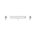 R71375: Shaft Fits John Deere 4040s 4050 4055 4240s 4250 4255 4350
