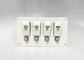 Spreader Light 4 Button Switch Panel , 7" X 4" , | Hook & Hull Co