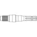 Shaft 4348177 Fits Deutz 7110 7120 Dx4.10 Dx4.30 Dx4.50 Dx4.70 Dx6.05
