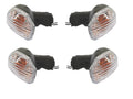 Blinkers Complete Set Of 4 Front & Rear For Kawasaki Klr 650 E Kl650e