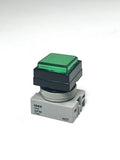 '-New- Idec Apqw1b99d-g-24<wbr/>v, 22mm, Pilot Light, Green, Oem