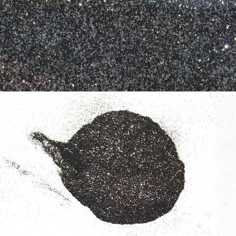 Metal Glitter Flake Ranger Black Fox 8 oz by Ranger