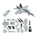25cm 1/72 Scale Us Navy F/a-18 Hornet Strike Aircraft Model Kit W/