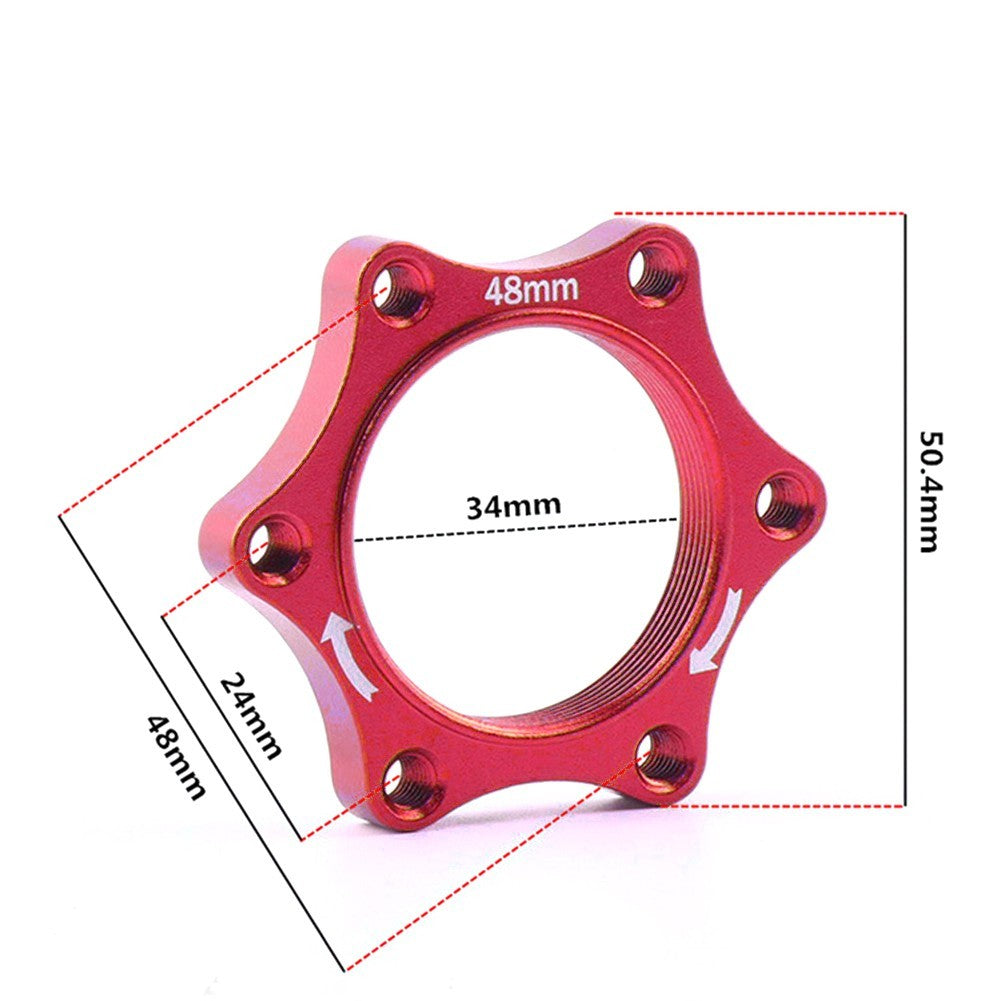 Disc Brake Flange Adapter for Bicycle Hub Conversion