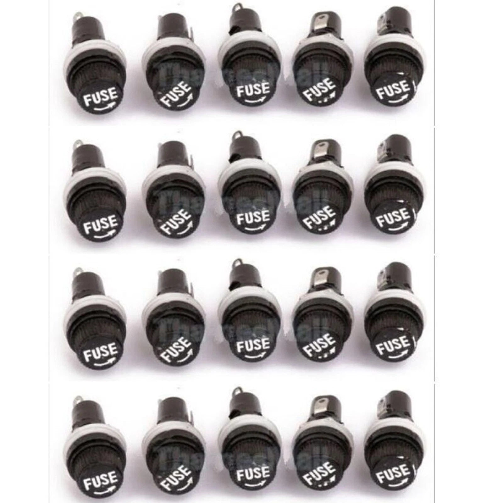 10pack Electric Equipment Motorcycle Glass Fuse Holders Insurance