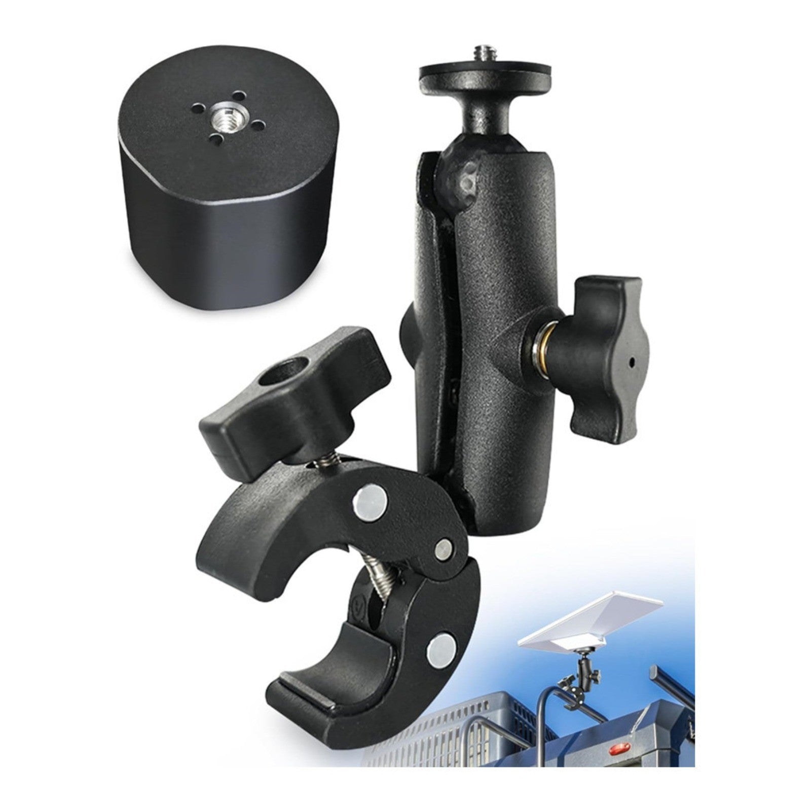 Mount Clamp Bracket for Starlink Mini 2025 Portable Aluminum Alloy Arm