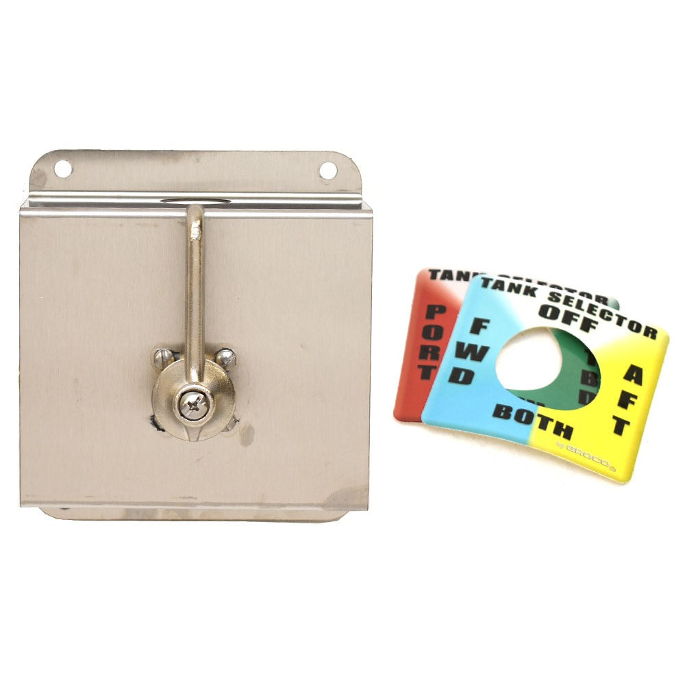 Groco Boat 4-Way Tank Selector Switch TS-350-T by Groco