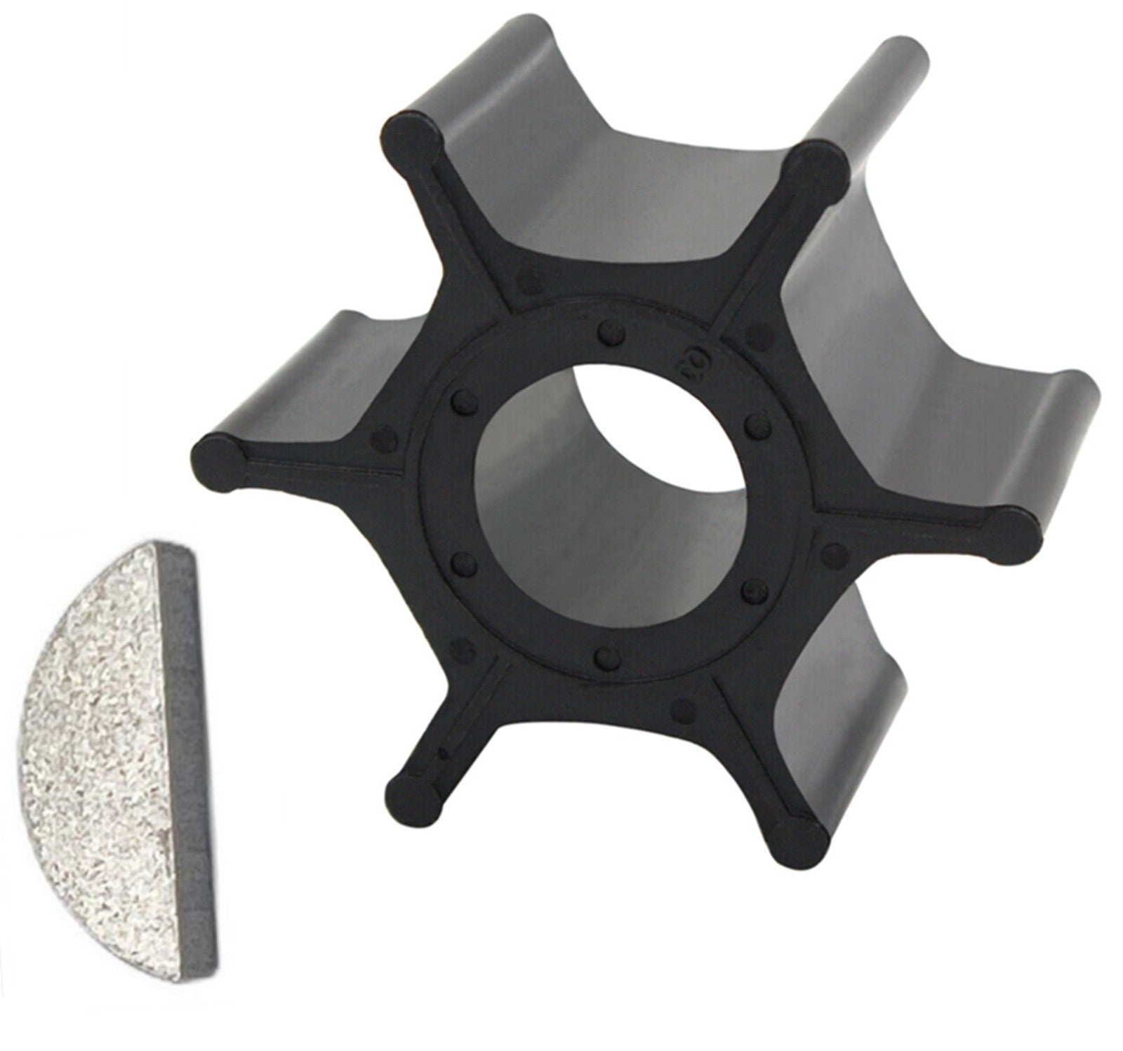 Suzuki Water Pump Impeller with Key by Suzuki