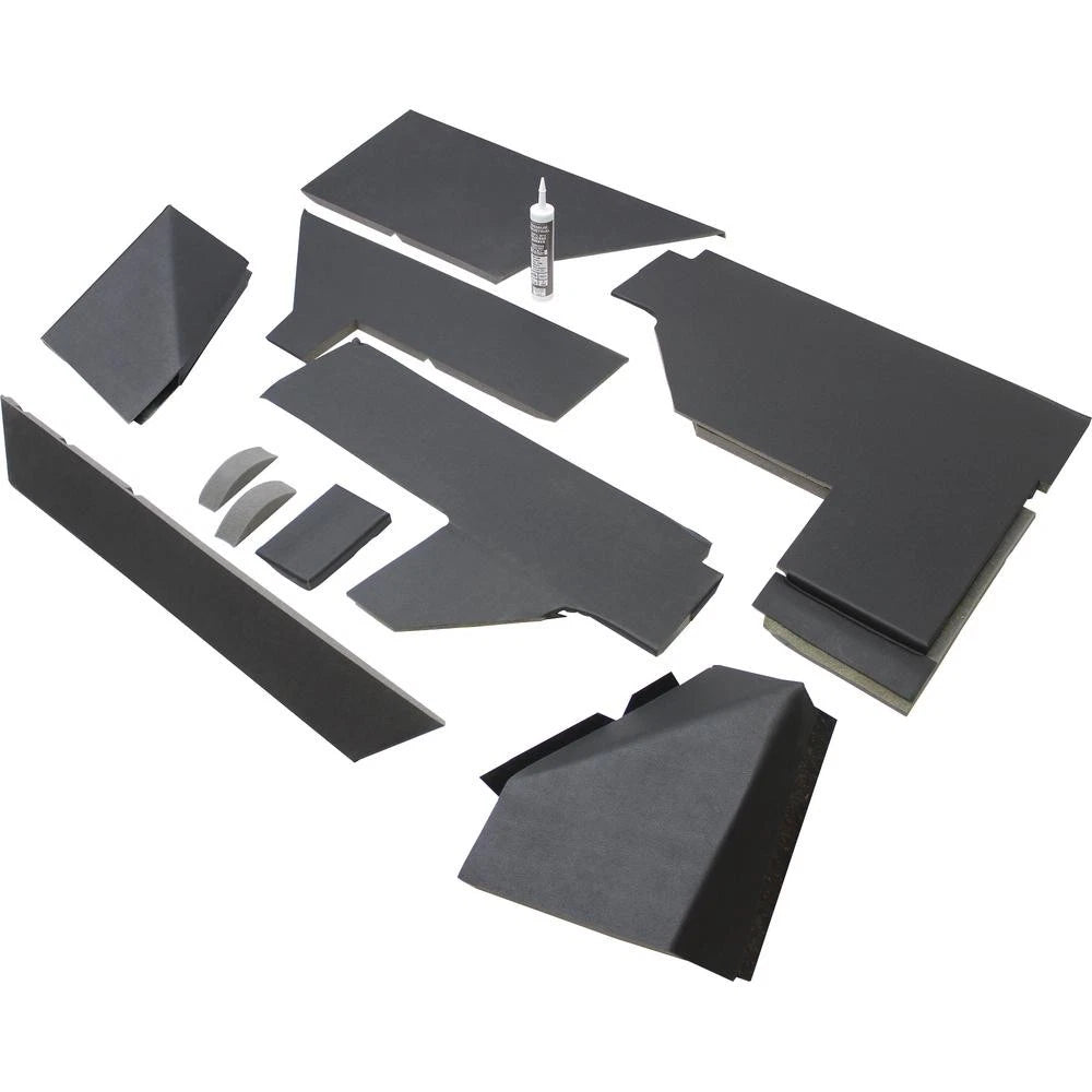 Amss4142 Qwik Fit Lower Cab Kit, Black Vinyl