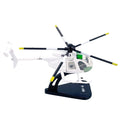 1/100 Scale Us Army Mh-6 Little Bird Helicopter Finished Model Decor