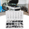 Premium Rubber O Ring Washer Seal Assortment Kit 225 Piece Black Car