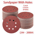 Sanding Discs 175mm Grit 40-240