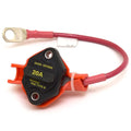 Bussmann Boat Panel Mount Breaker 20A 32V with Boot Lead by Bussmann