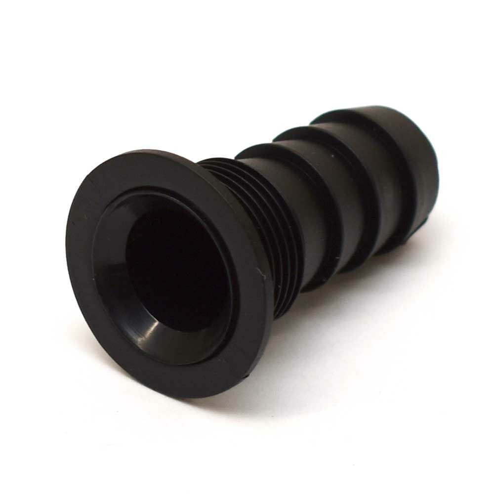 Lund Boat Drain Fitting 2008250 5/8 Inch Barbed Hose Black by Lund