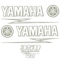 Yamaha Boat Cowling Decal U30920-14 | 350 Hp Four Stroke V8 Sand (Kit)