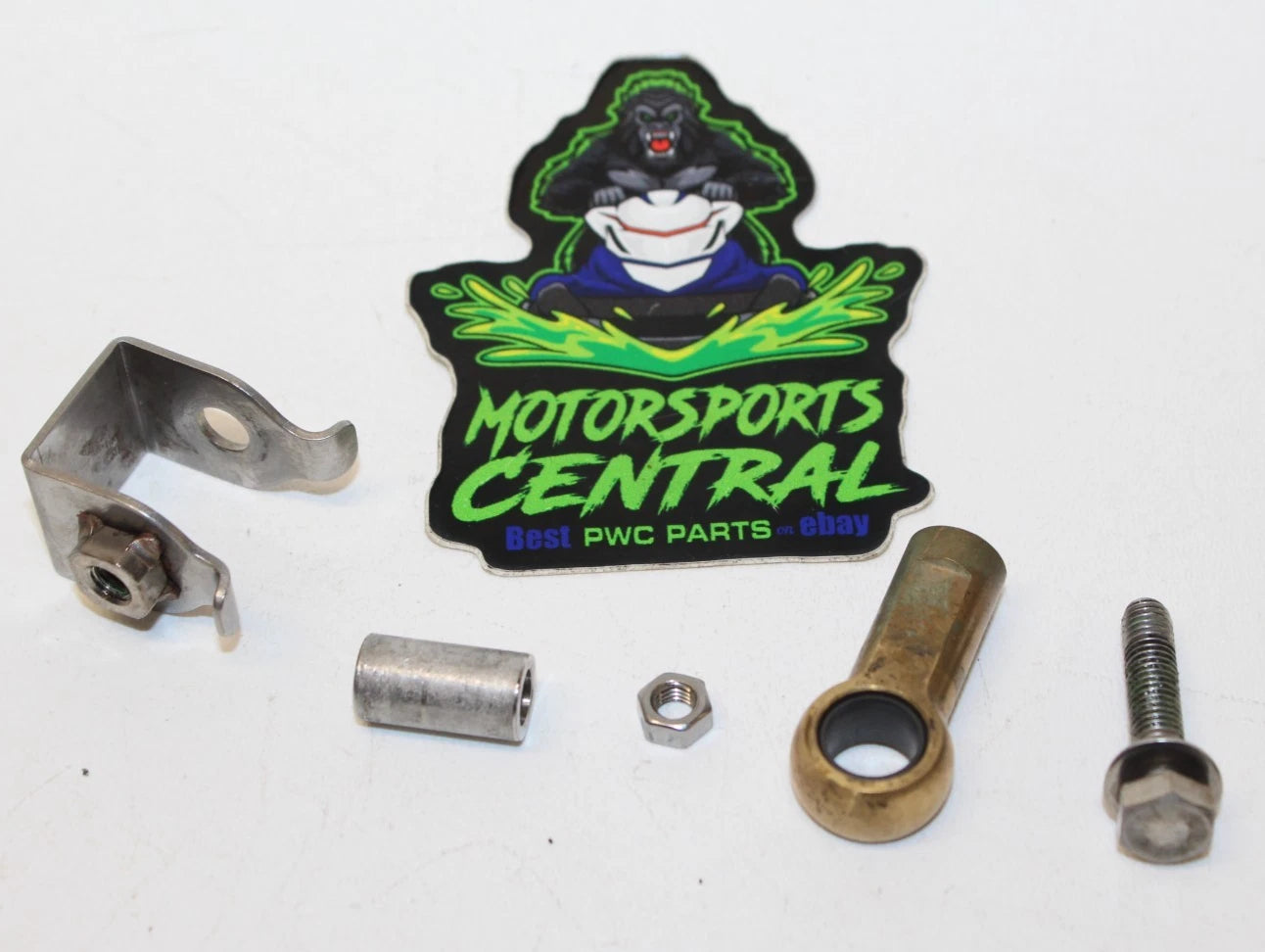 99-05 Kawasaki Ultra 130 150 Front Steering Cable End Nut Joint Oem#