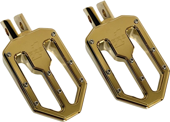 Pro One M8 Peg Moto V2 Gold Titanium Nitride Fits Harley Davidson