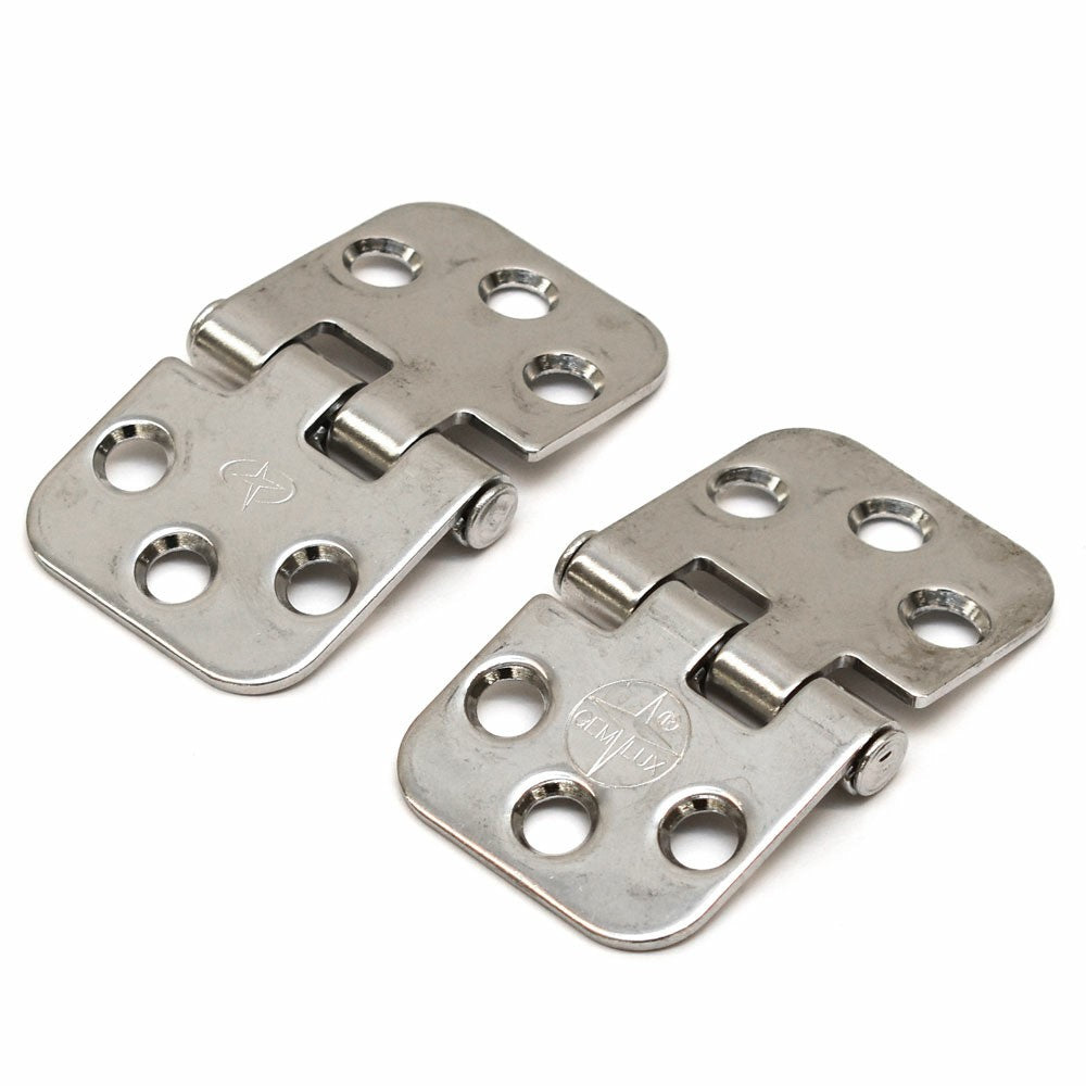 Gemlux Boat Hinges 2 3/4 x 1 5/8 Inch Stainless by Gemlux