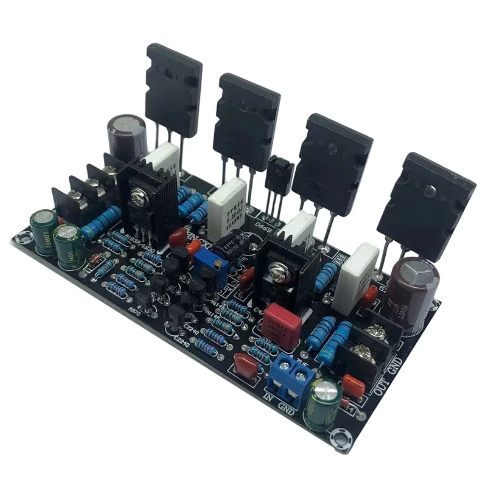 Mono Audio Amplifier Board 200W 1943+5200 High After Tube Board