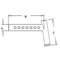 Ar50963 Axle Knee Fits John Deere 2510 2520 3010 3020 4000 4010 4020