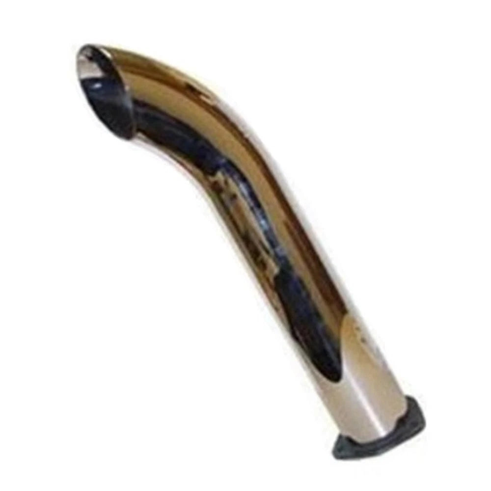 Double Wall Chrome Curved Exhaust Stack 24" Fits John Deere R 80 820