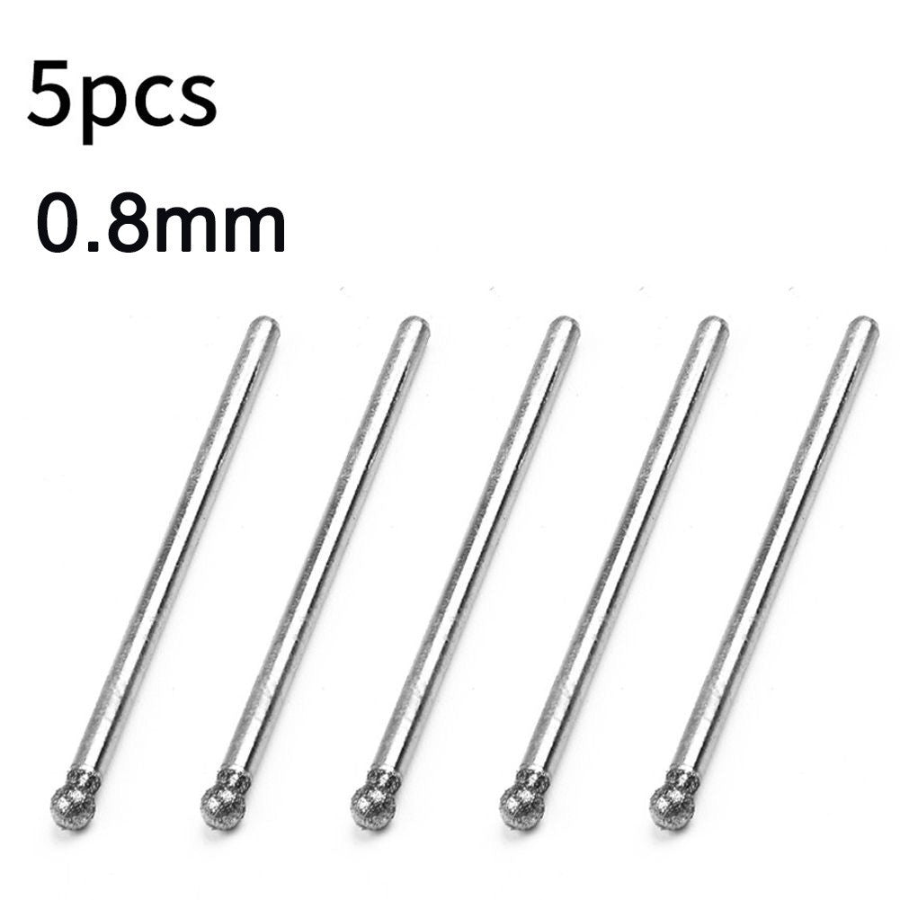 Grinding Burr Bits 5pcs Round Shape