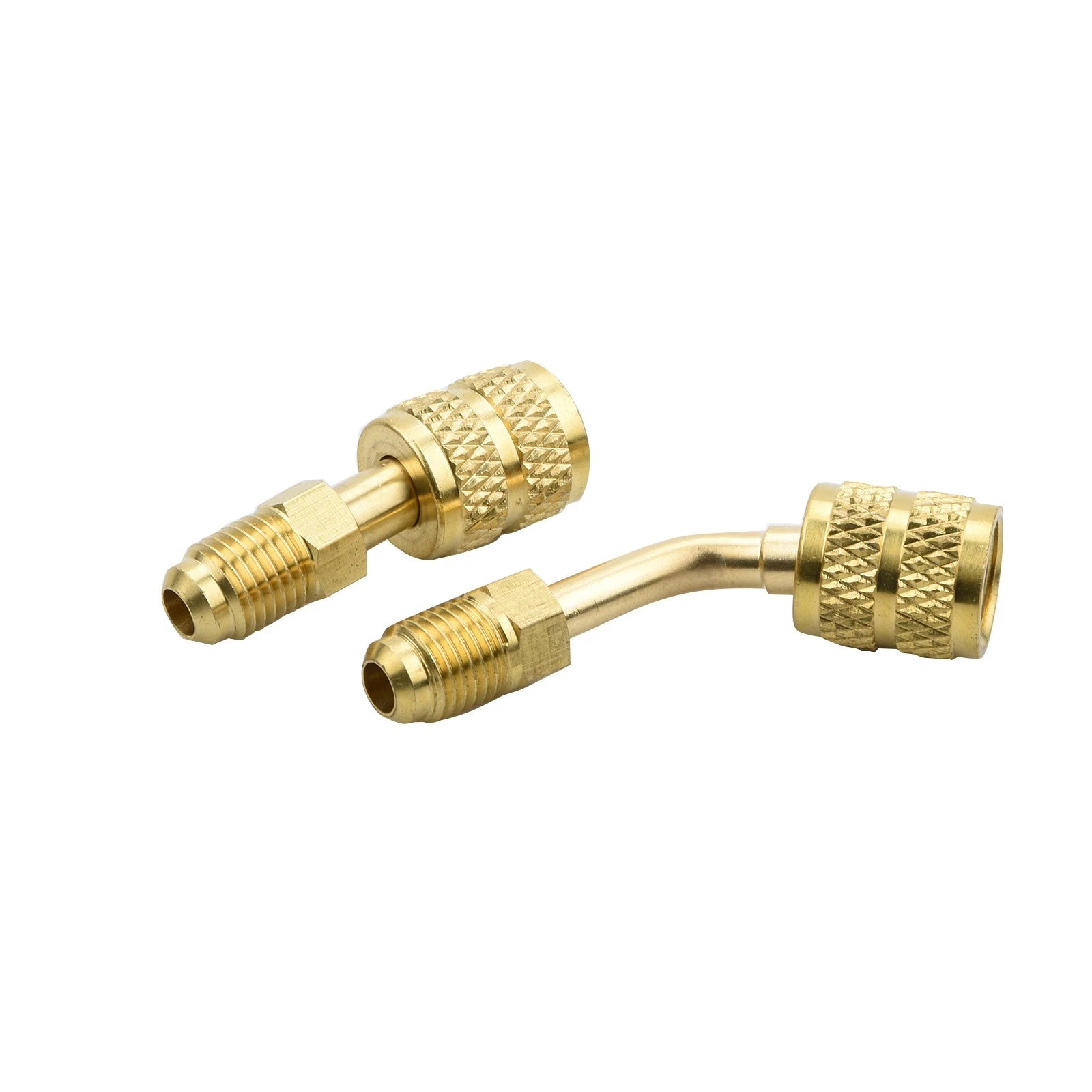 Brass R410a Flare Adapter 5/16 To 1/4 Sae For Mini Split Hvac Service
