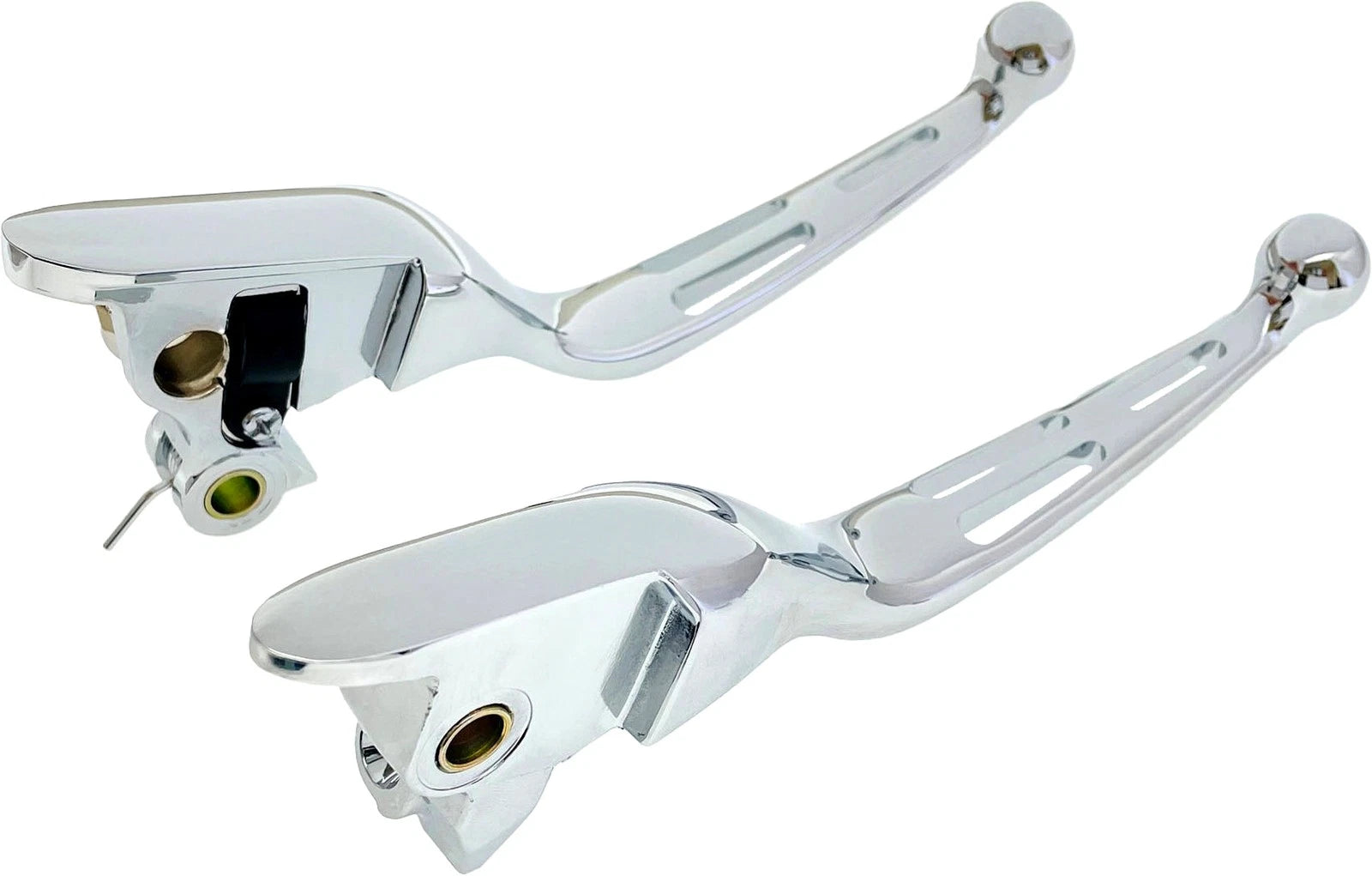 Harddrive 3 Slot Lever Set Chrome Fits Harley Davidson 2021 V-twin
