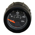 Faria Boat Oil Pressure Gauge GP7019C 80 PSI 2 Inch Black by Faria