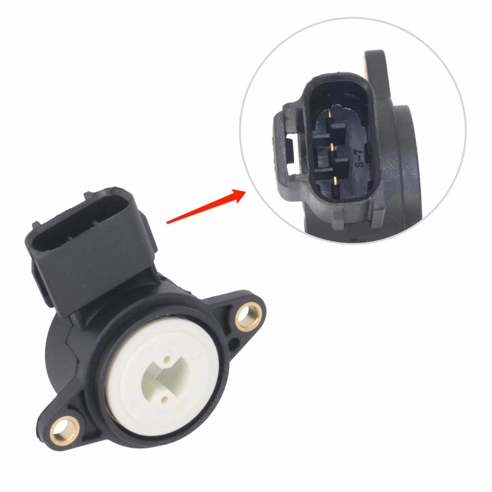 Throttle Sensor For Yamaha 50-115 Hp Outboard Engine