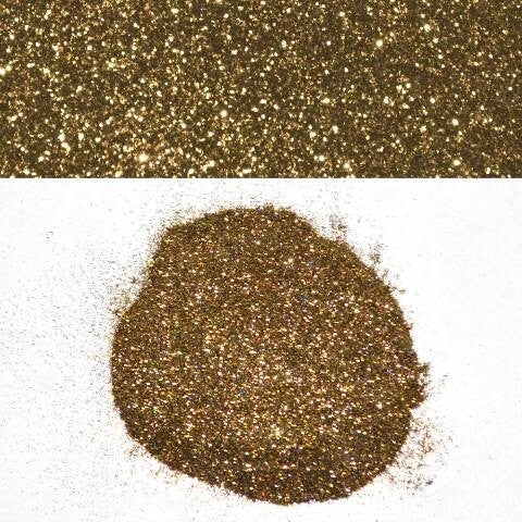 Boat Auto Motorcycle Truck Metal Glitter Flake Gold