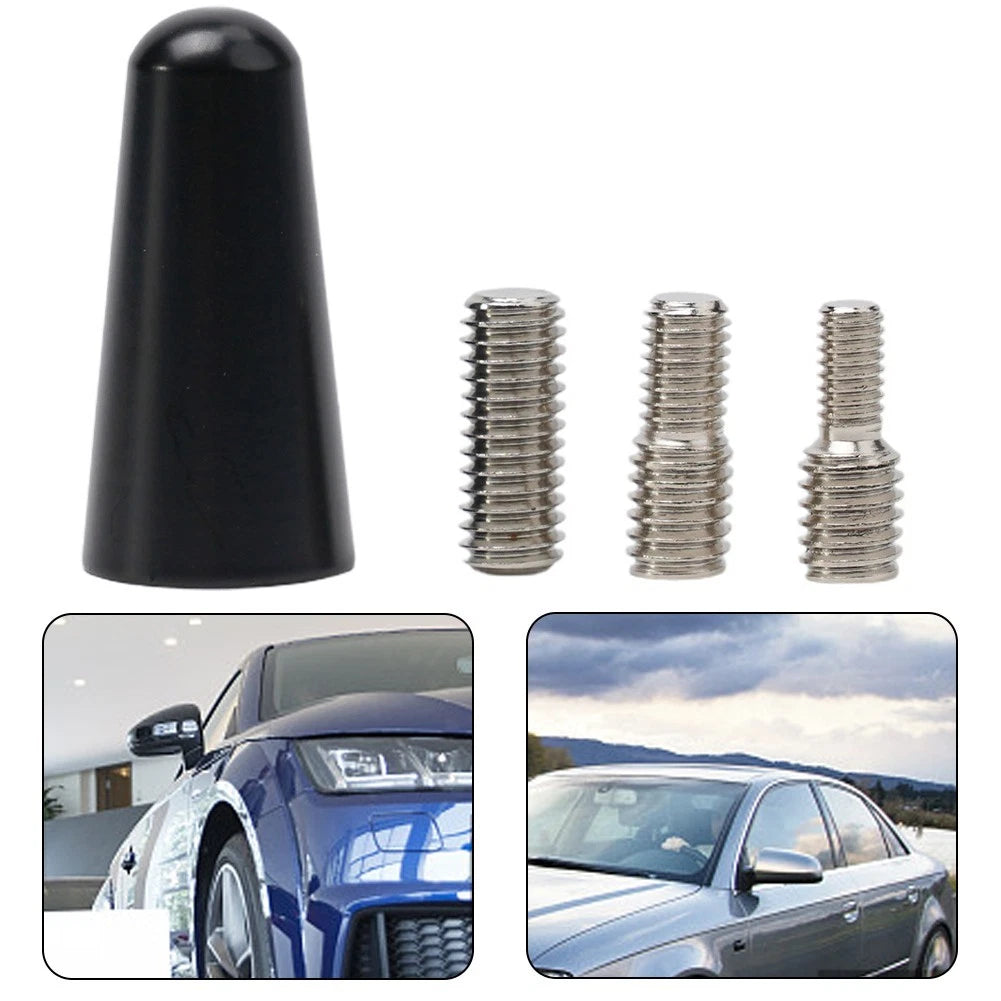 Car Short Pole Radio Adapter Foot Short Pole Car 3cm Abs For Car