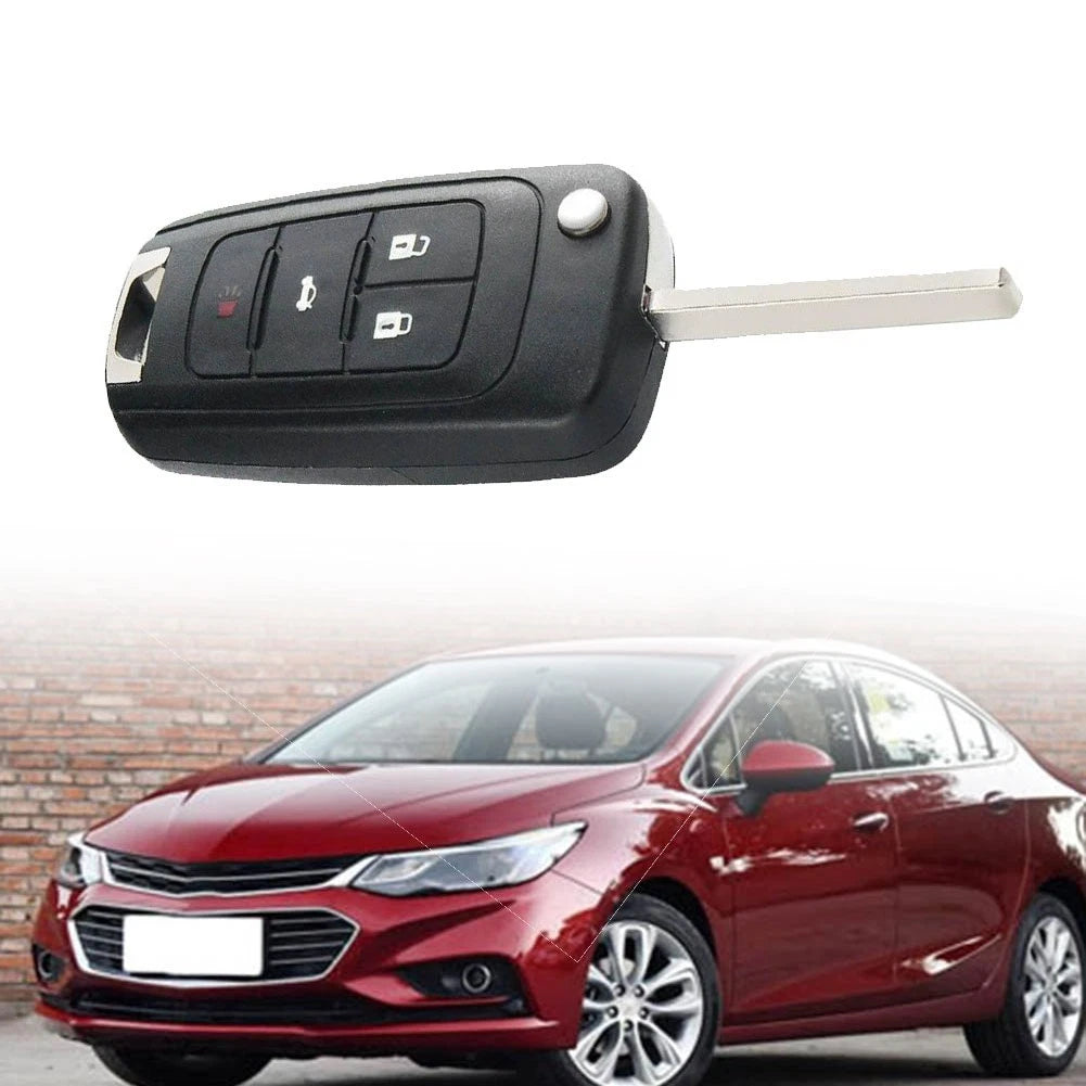 Car Key Shell Black Flip Folding Key Cutting | Hook & Hull Co