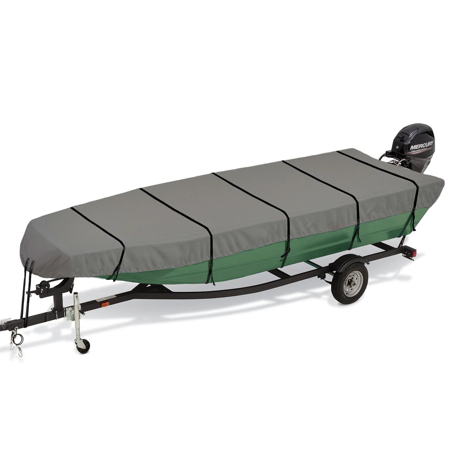 Lund Boats 1448 Tiller Fishing Jon Boat Cover Waterproof Trailerable