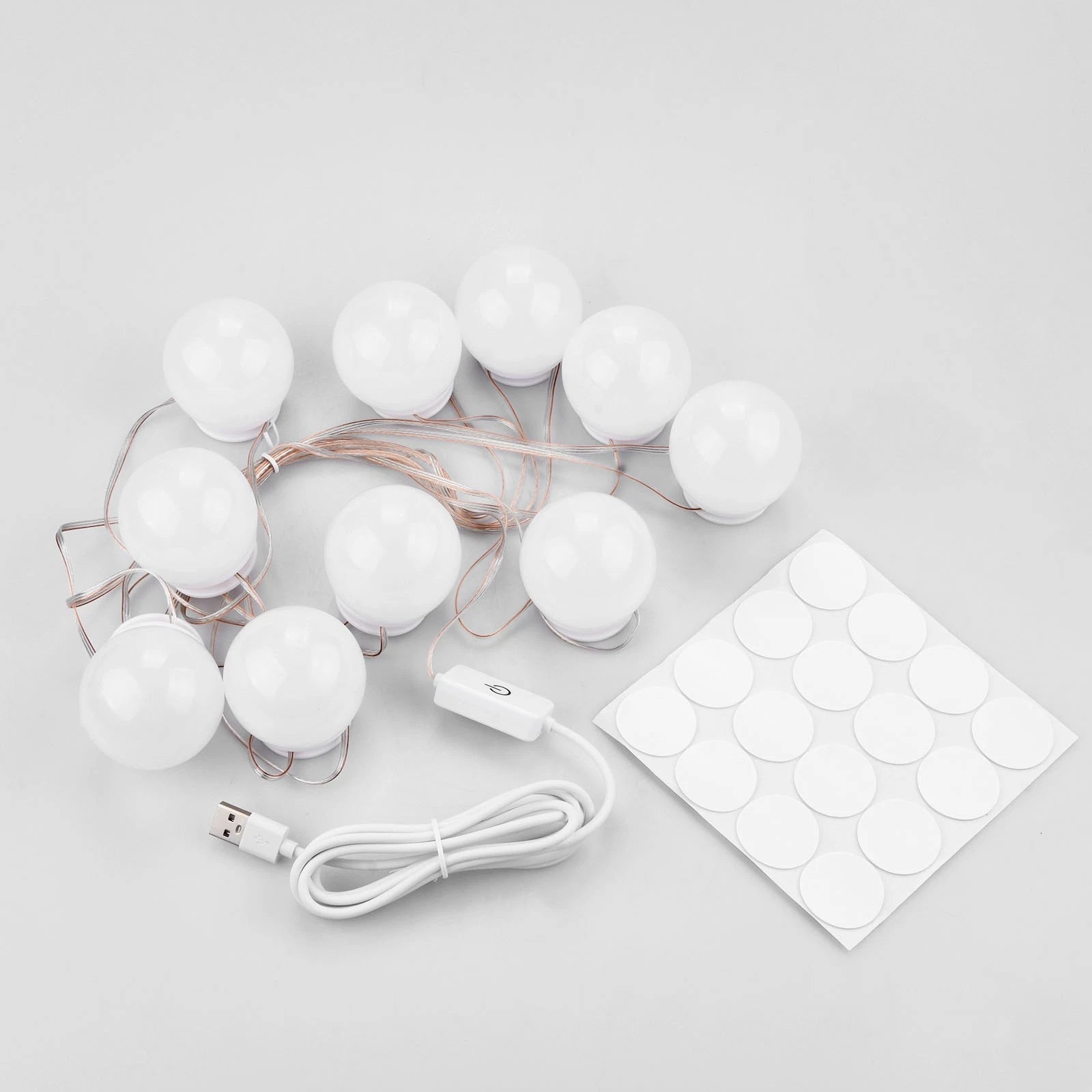 Hollywood Style Led Vanity Mirror Lights Kit With 10 Dimmable Light