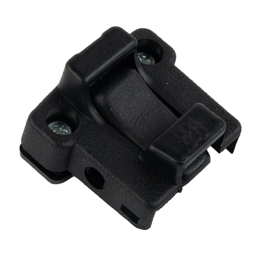 High Quality Glass Lock Buckles Locks Hardware 2pcs Lock Glass Black