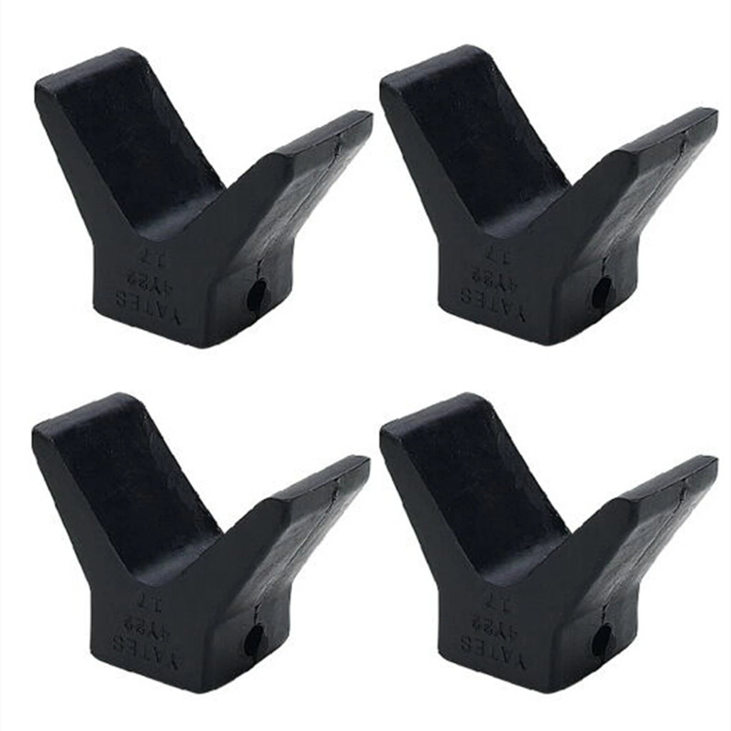 Boat Trailer V Bow Stops – 2" Mounting Width