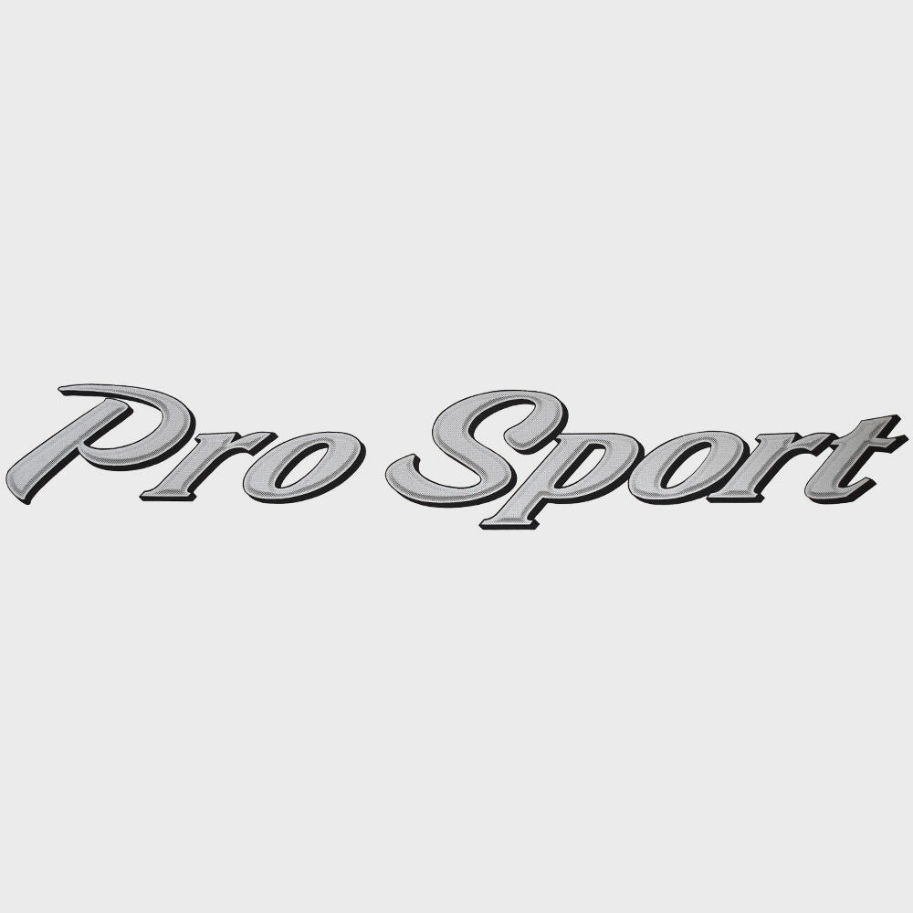 Lund Boat Decal 1986401 | Pro Sport Logo Gray Sticker by Lund
