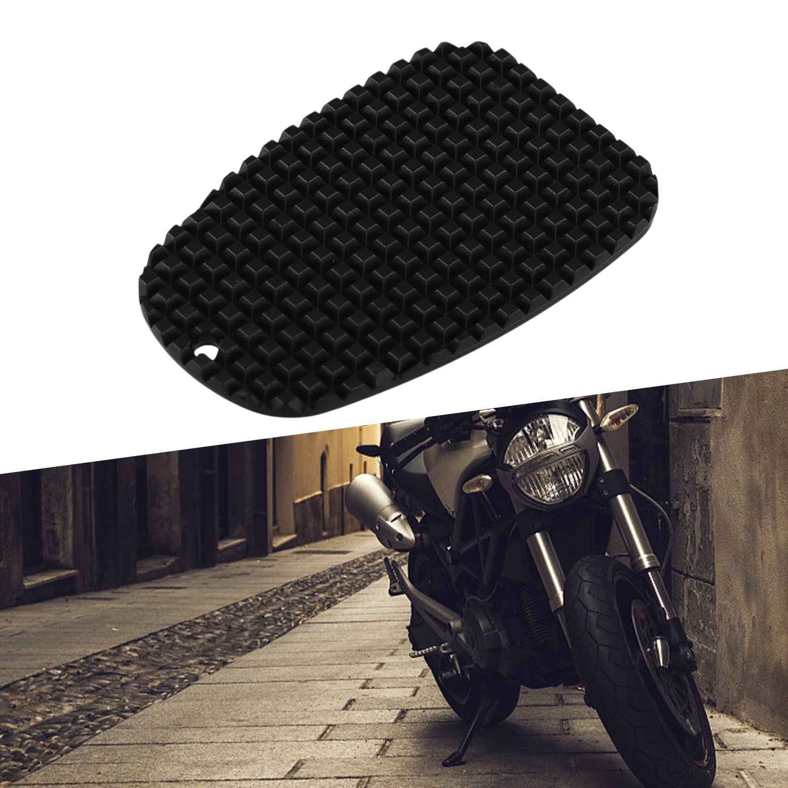 Motorcycle Kickstand Pad Accessory