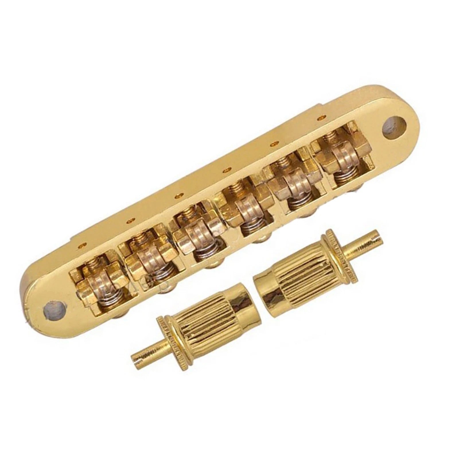 6-in-1 Roller Bridge Tremolo Saddles With Two Posts For Lp Epi