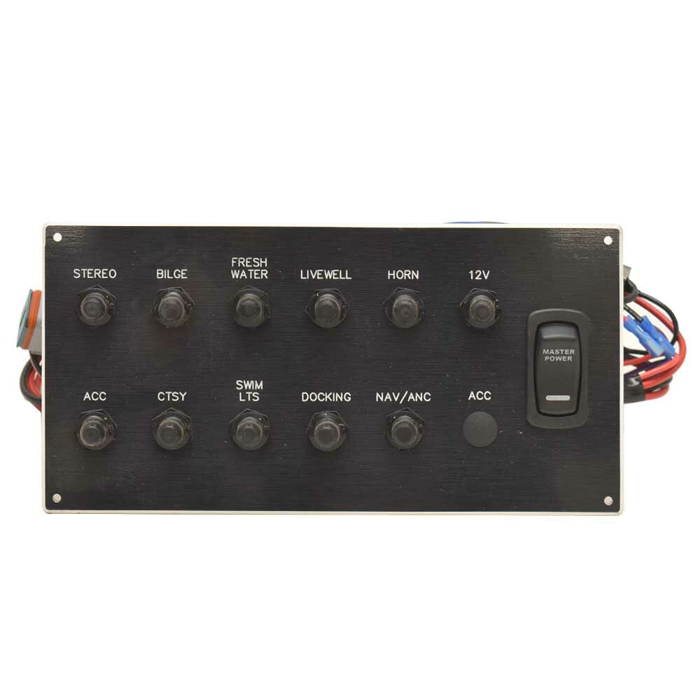 Godfrey Pontoon Boat Breaker Switch Panel by Godfrey