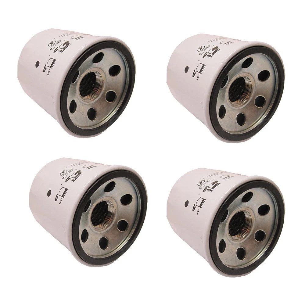Set Of 4 3a431-82620 Hydraulic Filters Fits Kubota M8540hdnb
