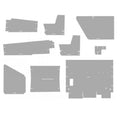 Ca944 Gray Cab Headliner Kit Fits Case-ih Tractor Models 4494