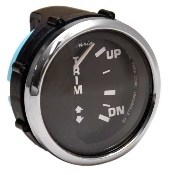 Faria Boat Trim Gauge Mercury Euro Stainless Series by Faria